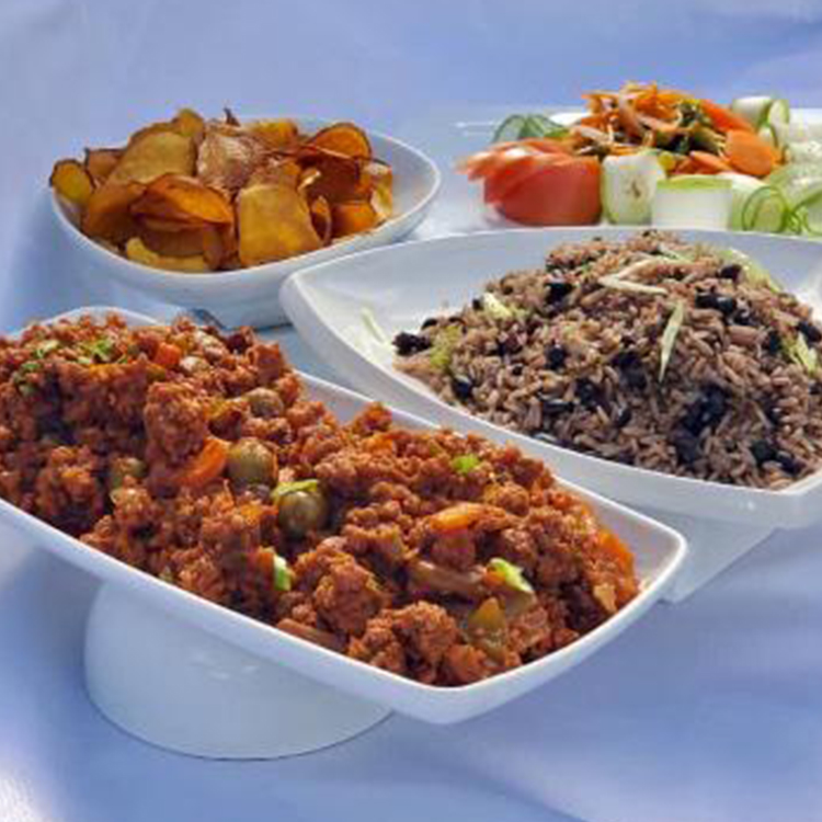 Picadillo de res a la habanera para dos personas