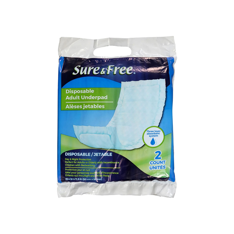 Protector de colchón desechables para adultos Sure &amp; Free - 2uni