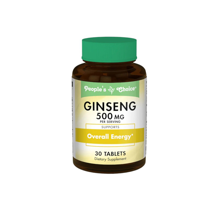 Vitamina Ginseng 500mg (30 tabletas)