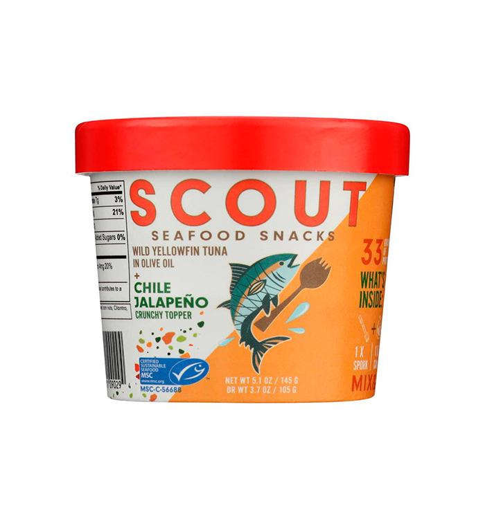 Kit de Snack de Atún con Jalapeño Crujiente 120g