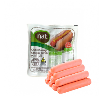 Salchichas de pollo Nat 340gr